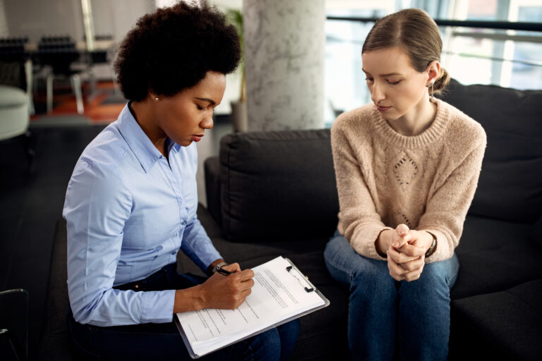 Individual sitting with a counsellor in individual sessions to Understand the Role of Individual Counselling in Improving Relationships